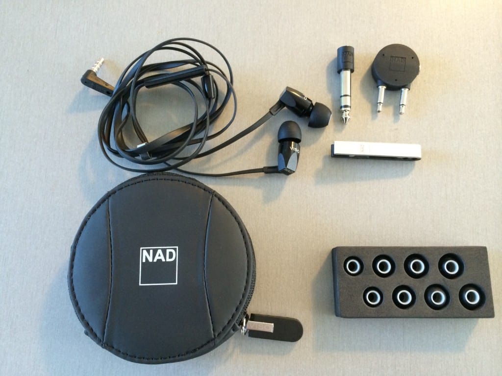 NAD HP20 in-ear med tilbehør